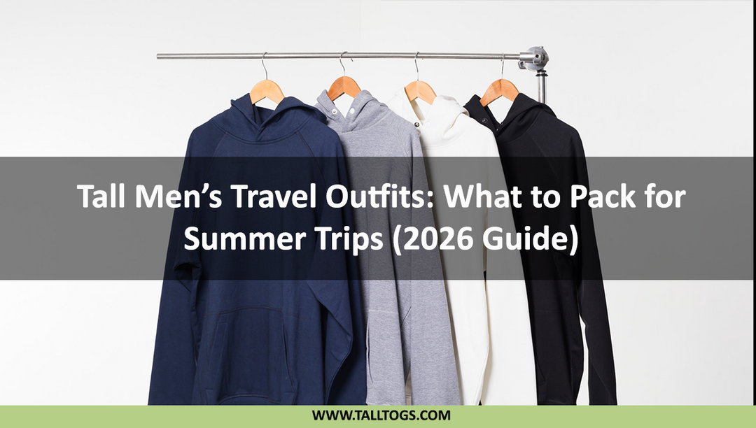 Tall Men’s Travel Outfits: What to Pack for Summer Trips (2026 Guide)