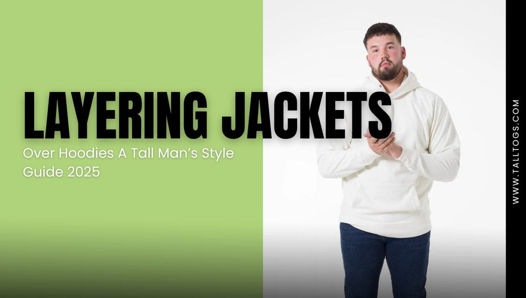 Layering Jackets Over Hoodies: A Tall Man’s Style Guide 2025