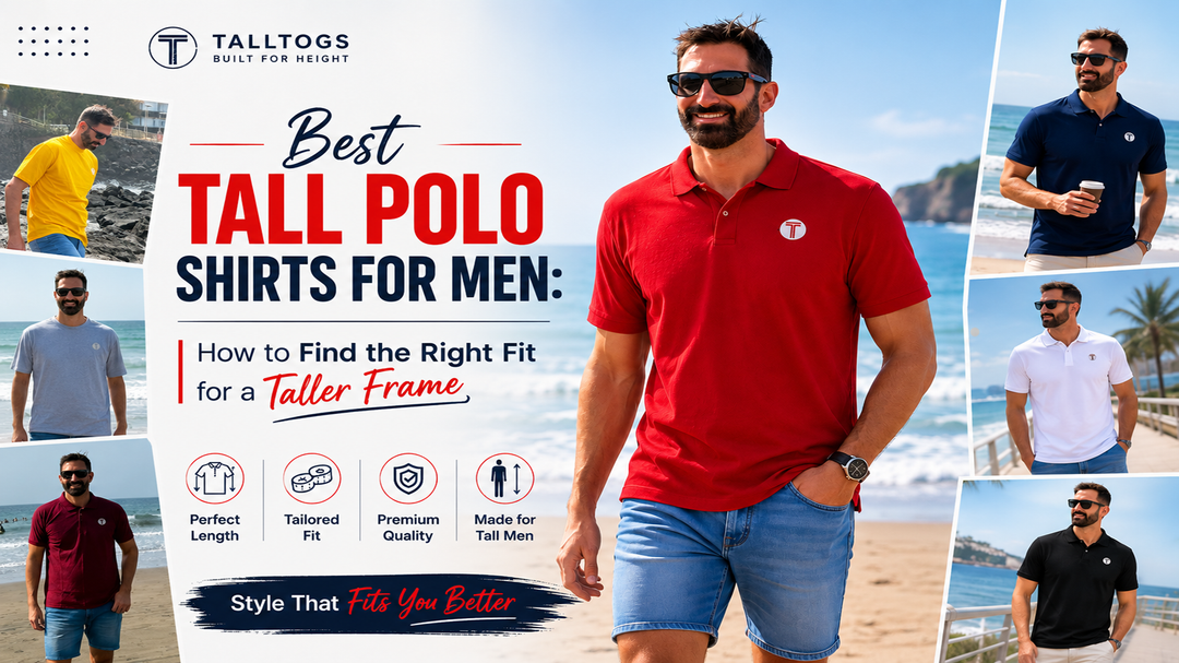 Best Tall Polo Shirts for Men: How to Find the Right Fit for a Taller Frame