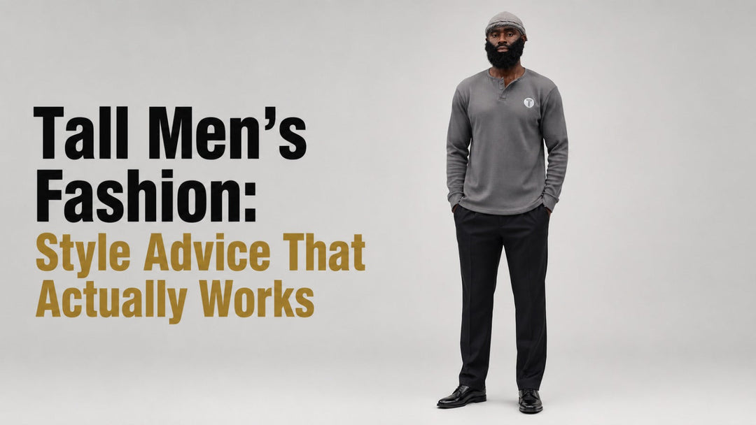 Tall Men's Fashion: Style Advice That Actually Works