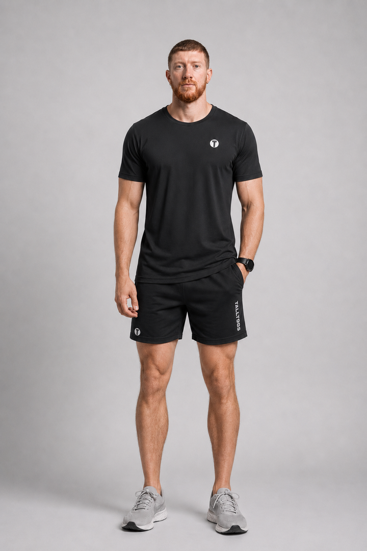 Poplar Gym Tee Black