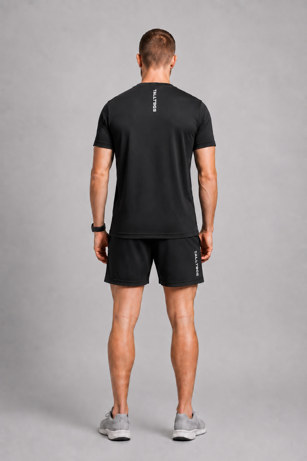 Poplar Gym Tee Black