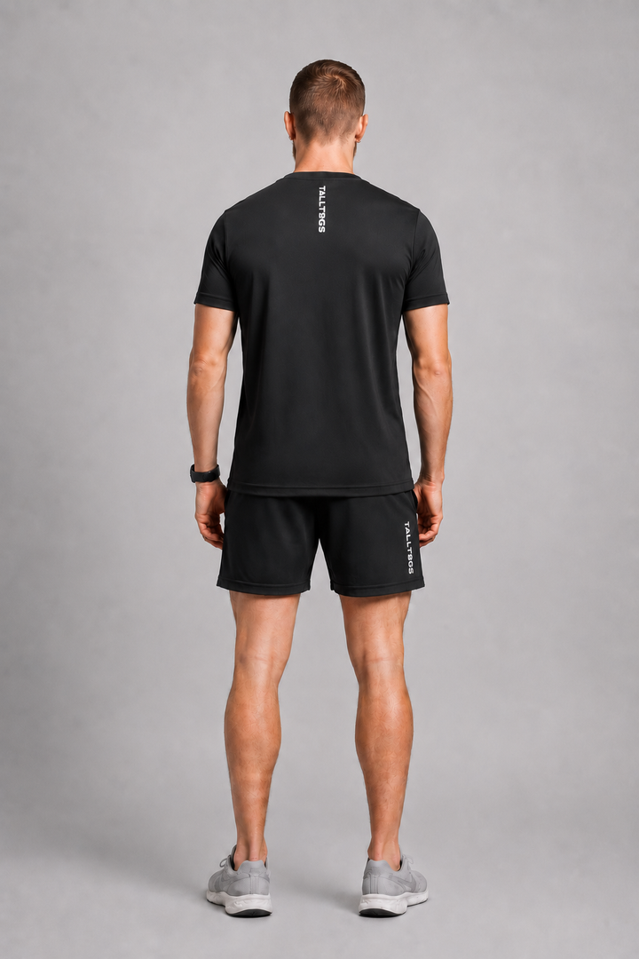 Poplar Gym Tee Black