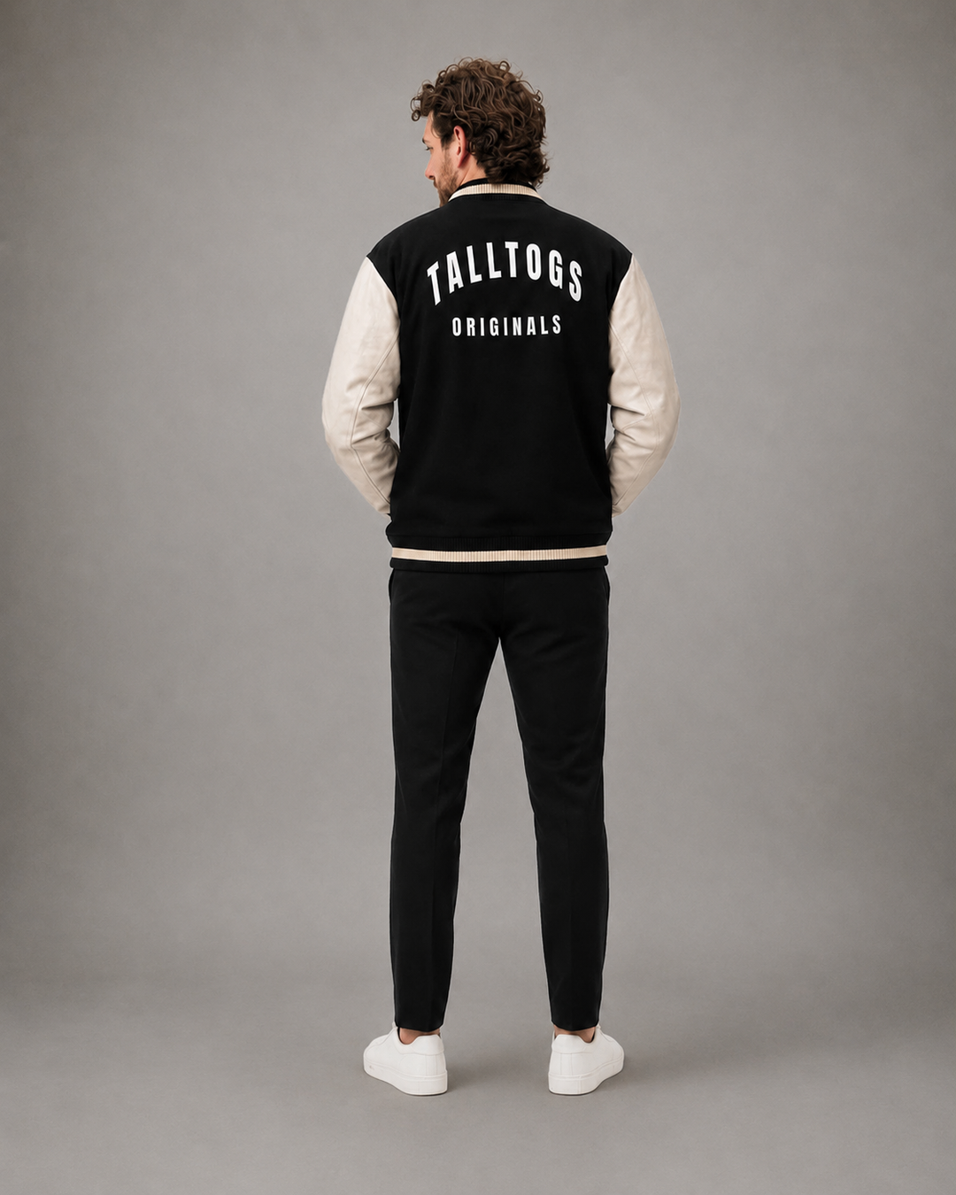 Clove Varsity Leather Wool